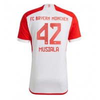 Bayern Munich Jamal Musiala #42 Replica Home Shirt 2023-24 Short Sleeve